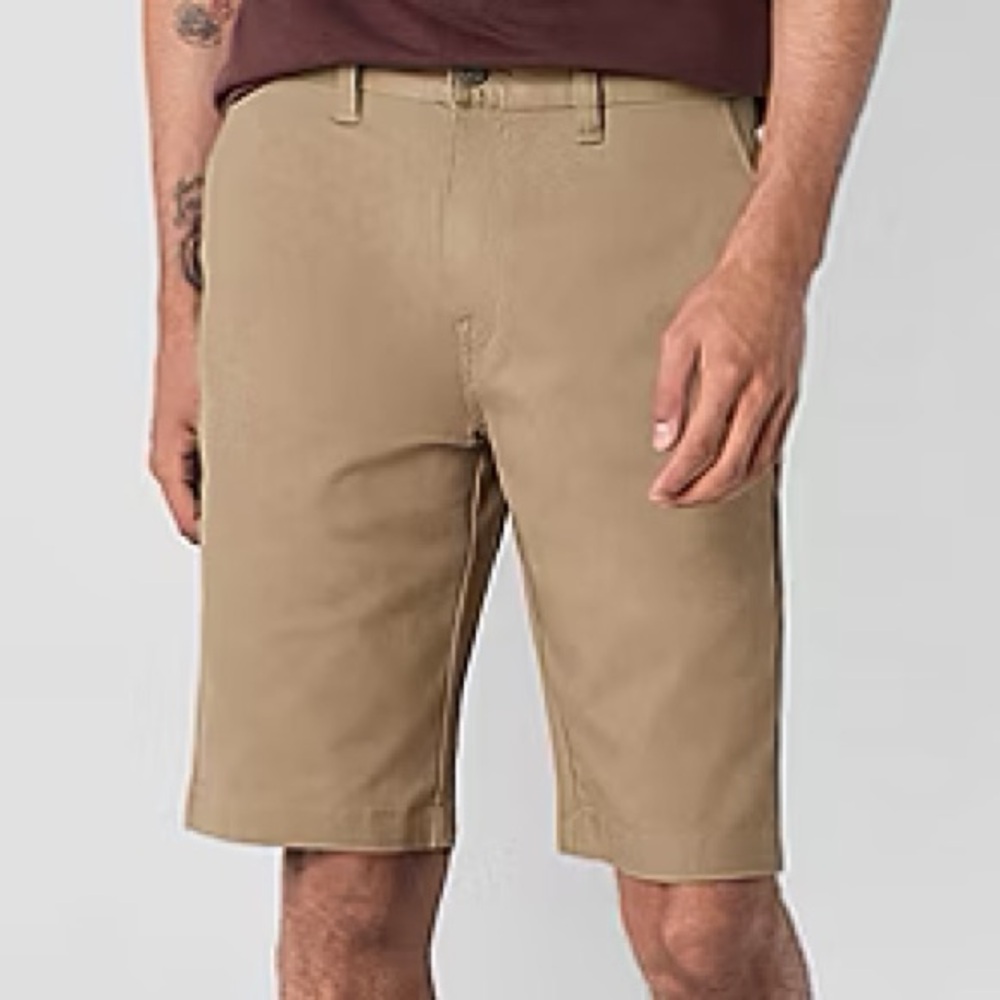 Volcom Vmonty Stretch 22 Khaki Chino Shorts Men’s Size 29 NWT Casual